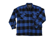 Rothco Extra Heavyweight Buffalo Plaid Sherpa Lined Flannel Shirts LARSON TACTICAL SUPPLY