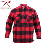 Rothco Extra Heavyweight Buffalo Plaid Sherpa Lined Flannel Shirts LARSON TACTICAL SUPPLY