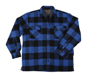 Rothco Extra Heavyweight Buffalo Plaid Sherpa Lined Flannel Shirts LARSON TACTICAL SUPPLY