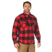 Rothco Extra Heavyweight Buffalo Plaid Sherpa Lined Flannel Shirts LARSON TACTICAL SUPPLY