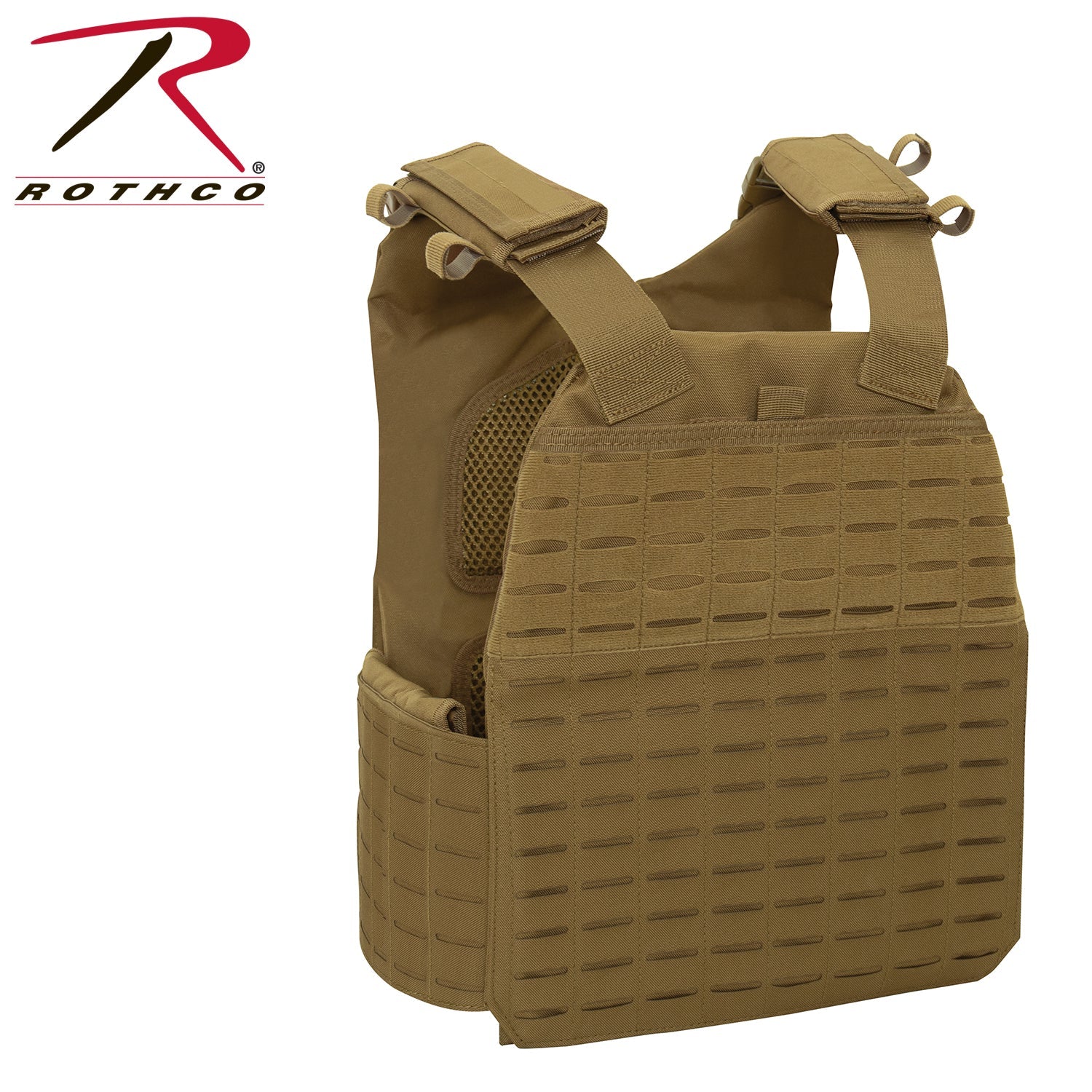 Rothco Laser Cut MOLLE Plate Carrier Vest LARSON TACTICAL SUPPLY