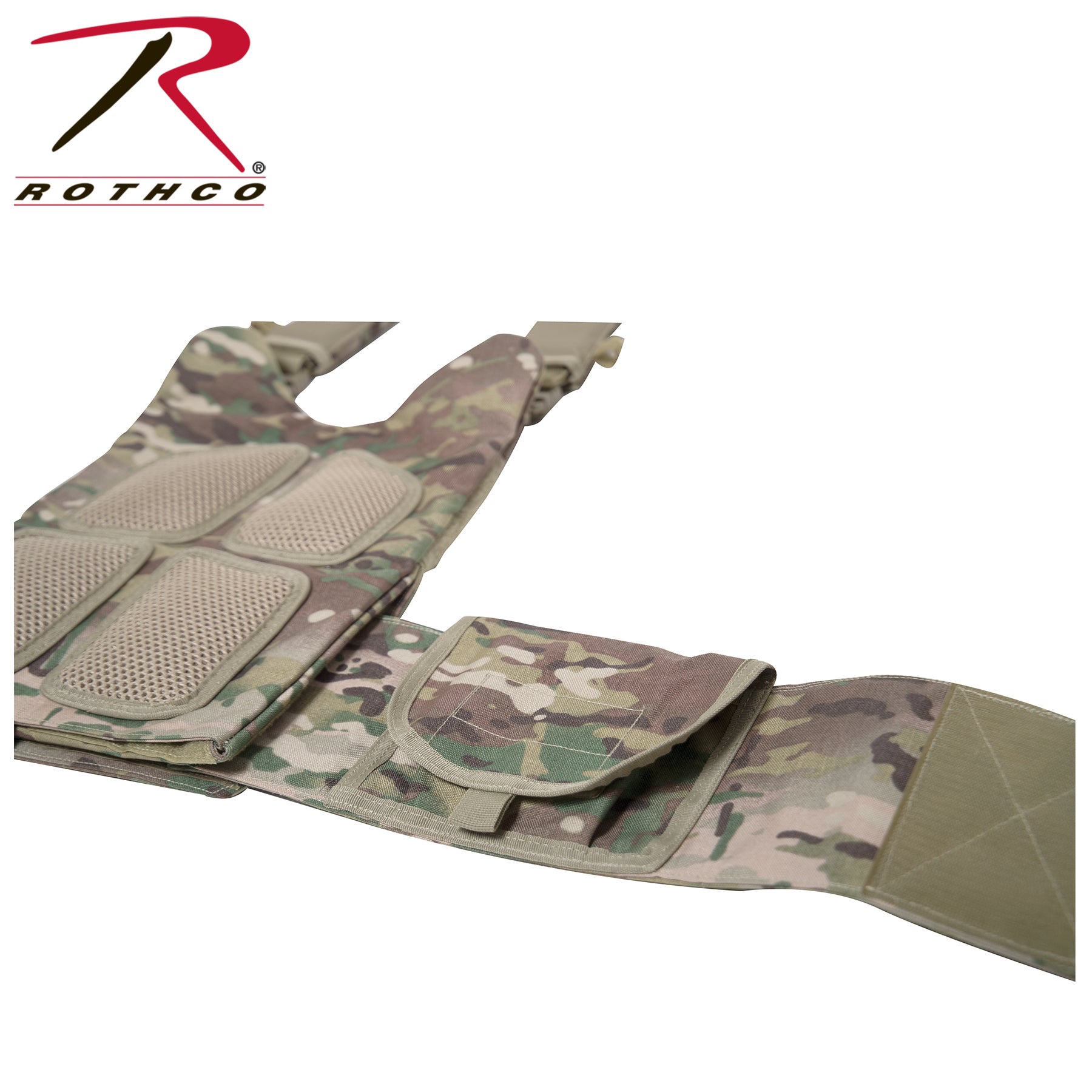 Rothco Laser Cut MOLLE Plate Carrier Vest LARSON TACTICAL SUPPLY