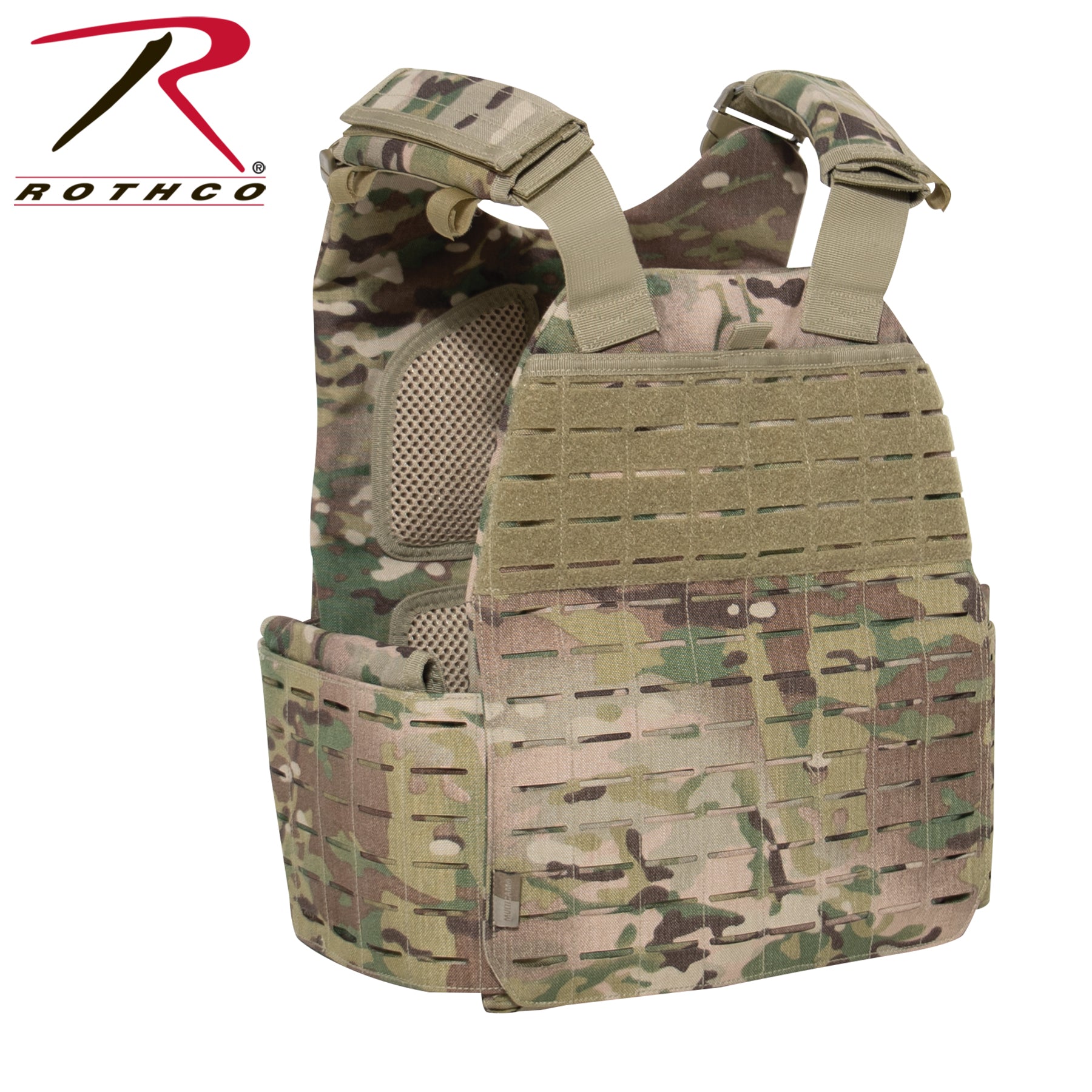 Rothco Laser Cut MOLLE Plate Carrier Vest LARSON TACTICAL SUPPLY