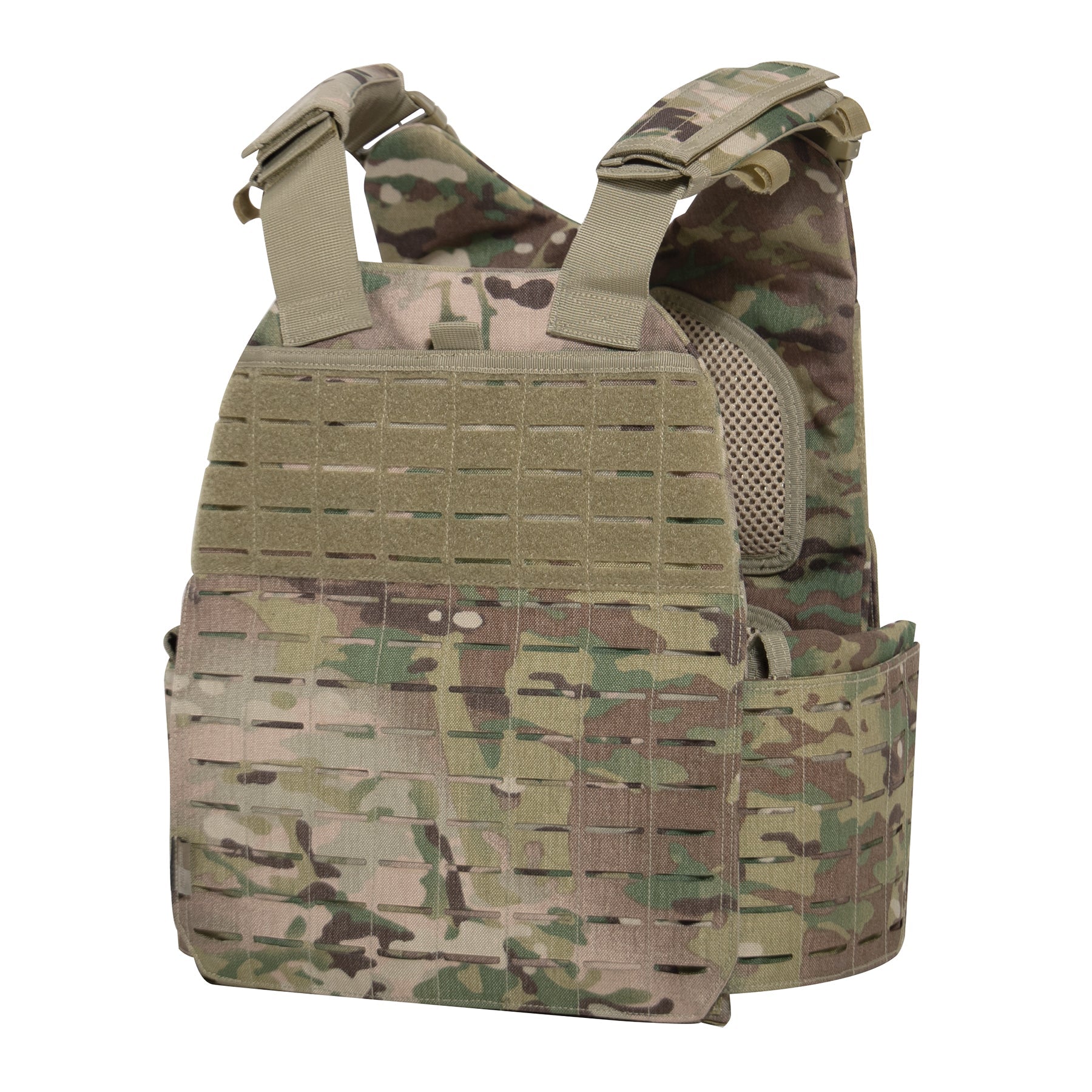 Rothco Laser Cut MOLLE Plate Carrier Vest LARSON TACTICAL SUPPLY