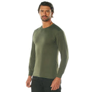 Rothco Moisture Wicking Long Sleeve T-Shirt LARSON TACTICAL SUPPLY