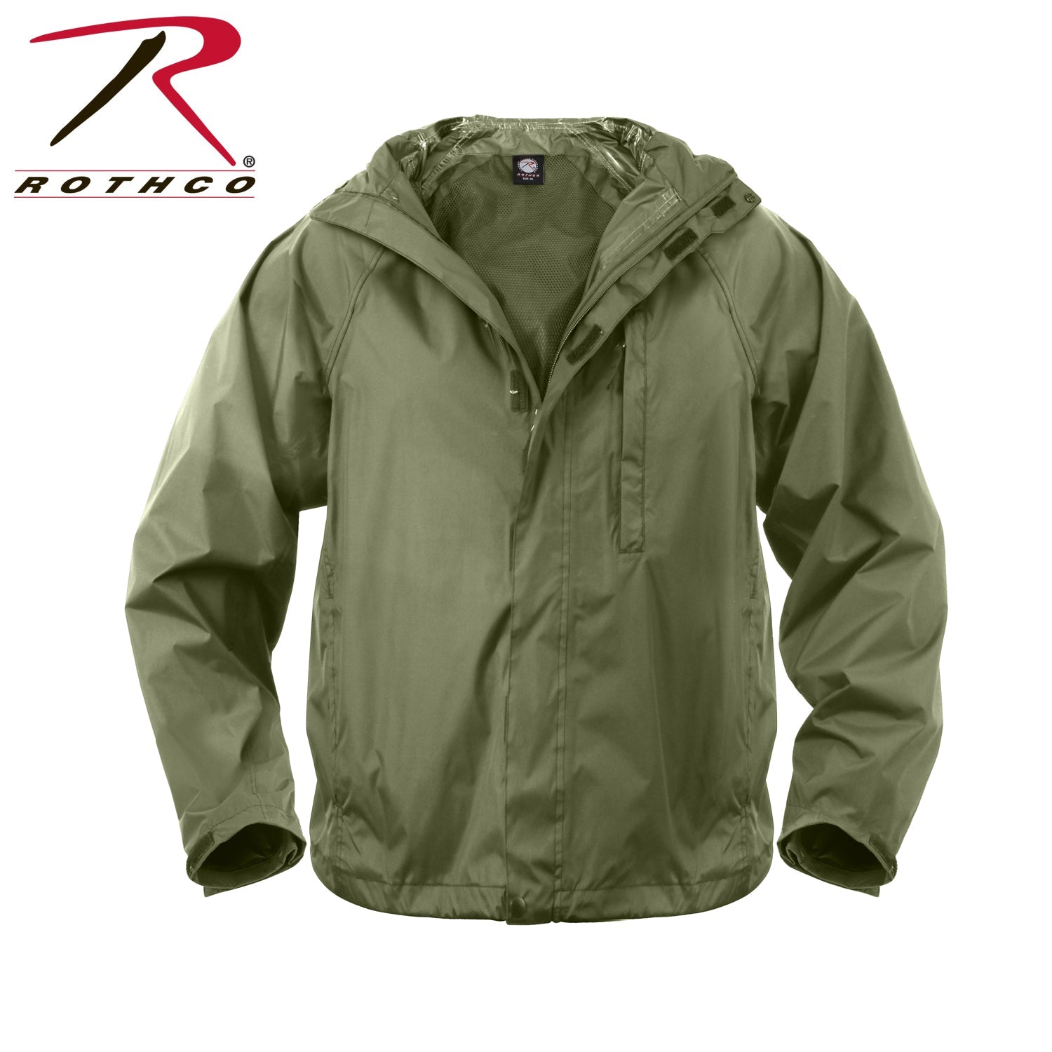 Rothco Packable Rain Jacket LARSON TACTICAL SUPPLY