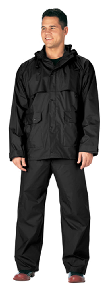 Rothco 2 Piece Microlite PVC Rainsuit LARSON TACTICAL SUPPLY