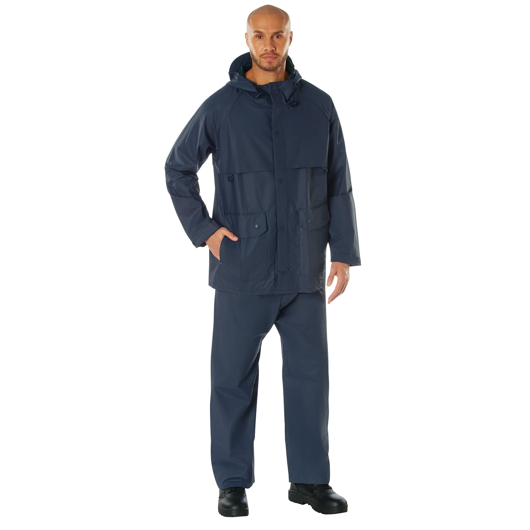 Rothco 2 Piece Microlite PVC Rainsuit LARSON TACTICAL SUPPLY
