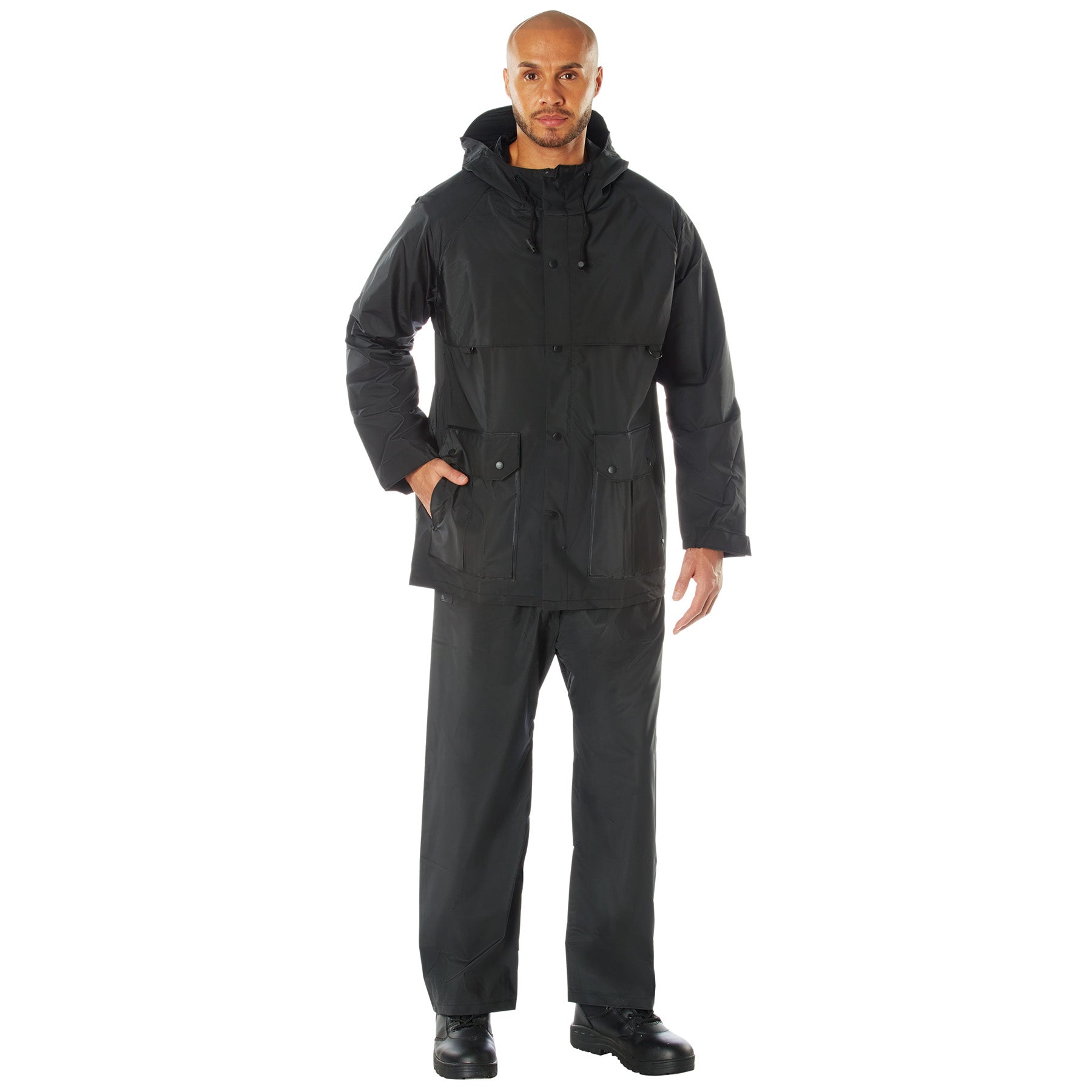 Rothco 2 Piece Microlite PVC Rainsuit LARSON TACTICAL SUPPLY