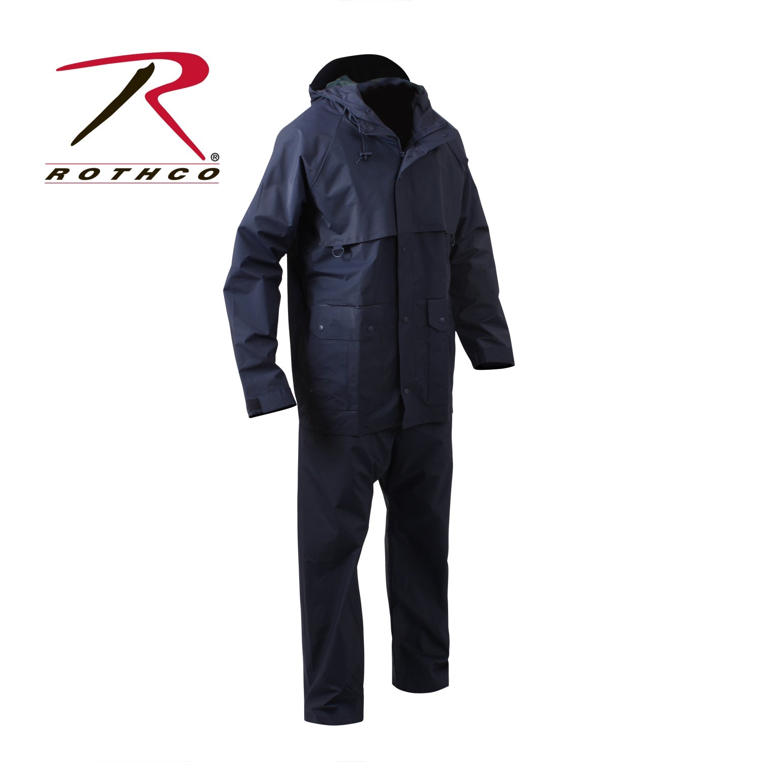 Rothco 2 Piece Microlite PVC Rainsuit LARSON TACTICAL SUPPLY