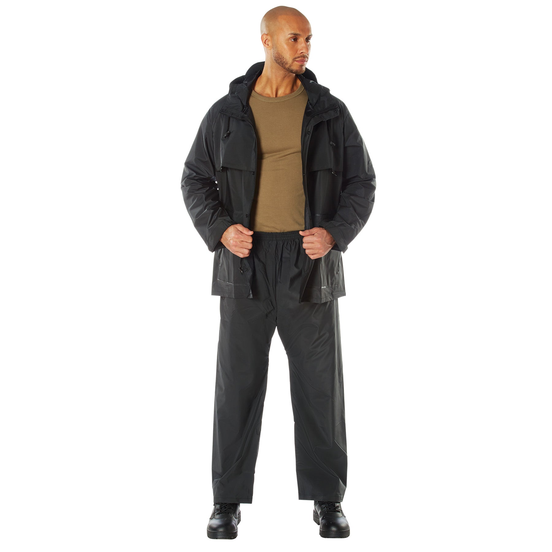 Rothco 2 Piece Microlite PVC Rainsuit LARSON TACTICAL SUPPLY