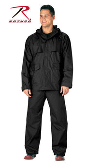Rothco 2 Piece Microlite PVC Rainsuit LARSON TACTICAL SUPPLY