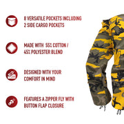 Rothco Womens Paratrooper Colored Camo Fatigues LARSON TACTICAL SUPPLY