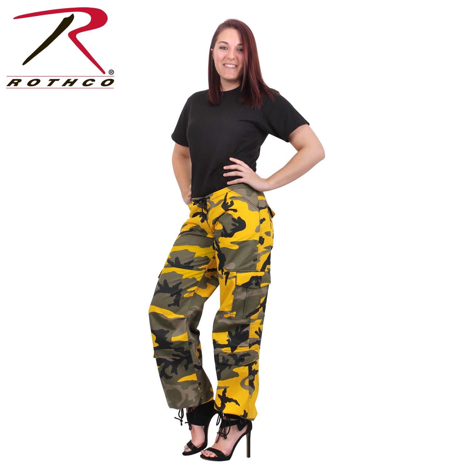 Rothco Womens Paratrooper Colored Camo Fatigues LARSON TACTICAL SUPPLY