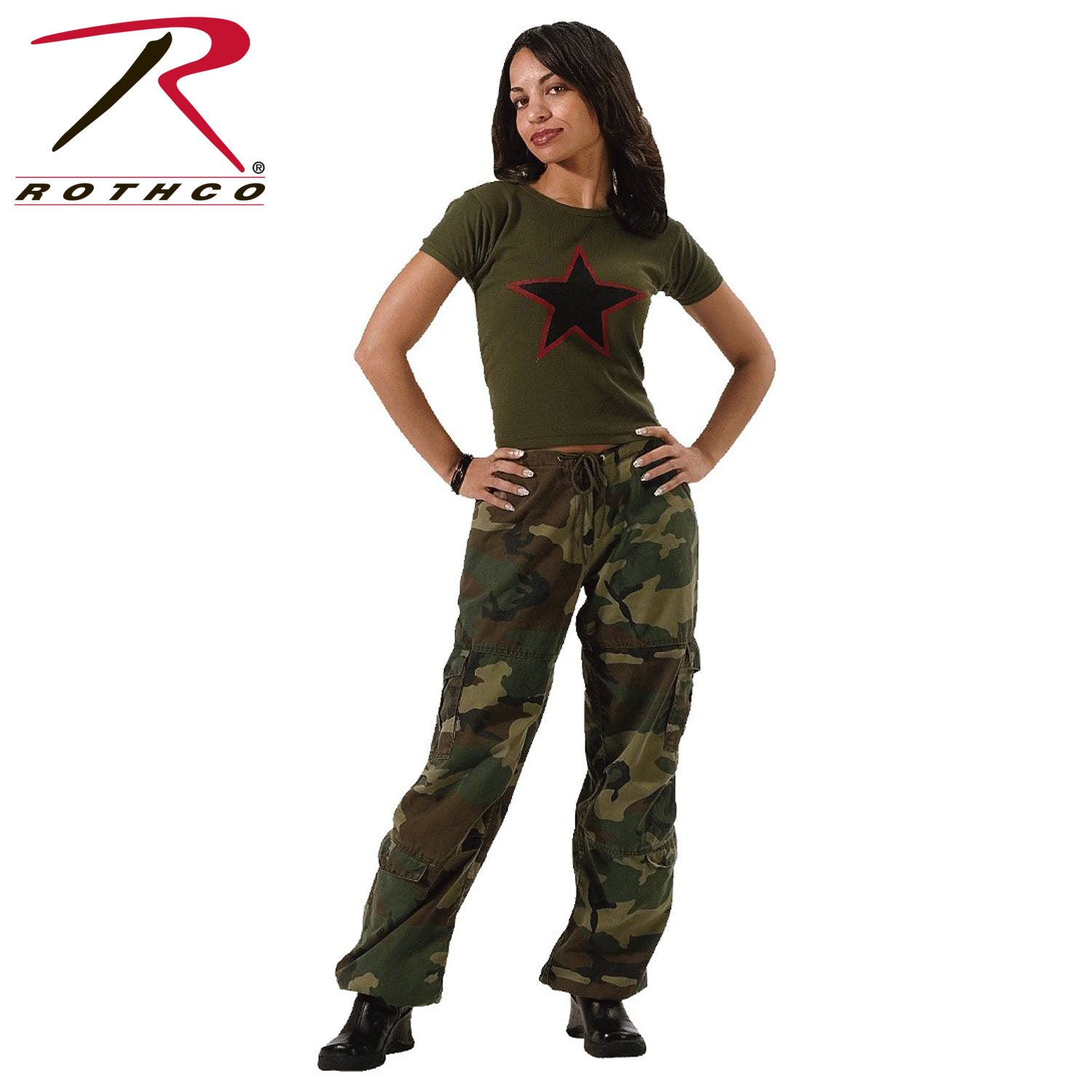 Rothco Womens Vintage Paratrooper Fatigue Pants LARSON TACTICAL SUPPLY