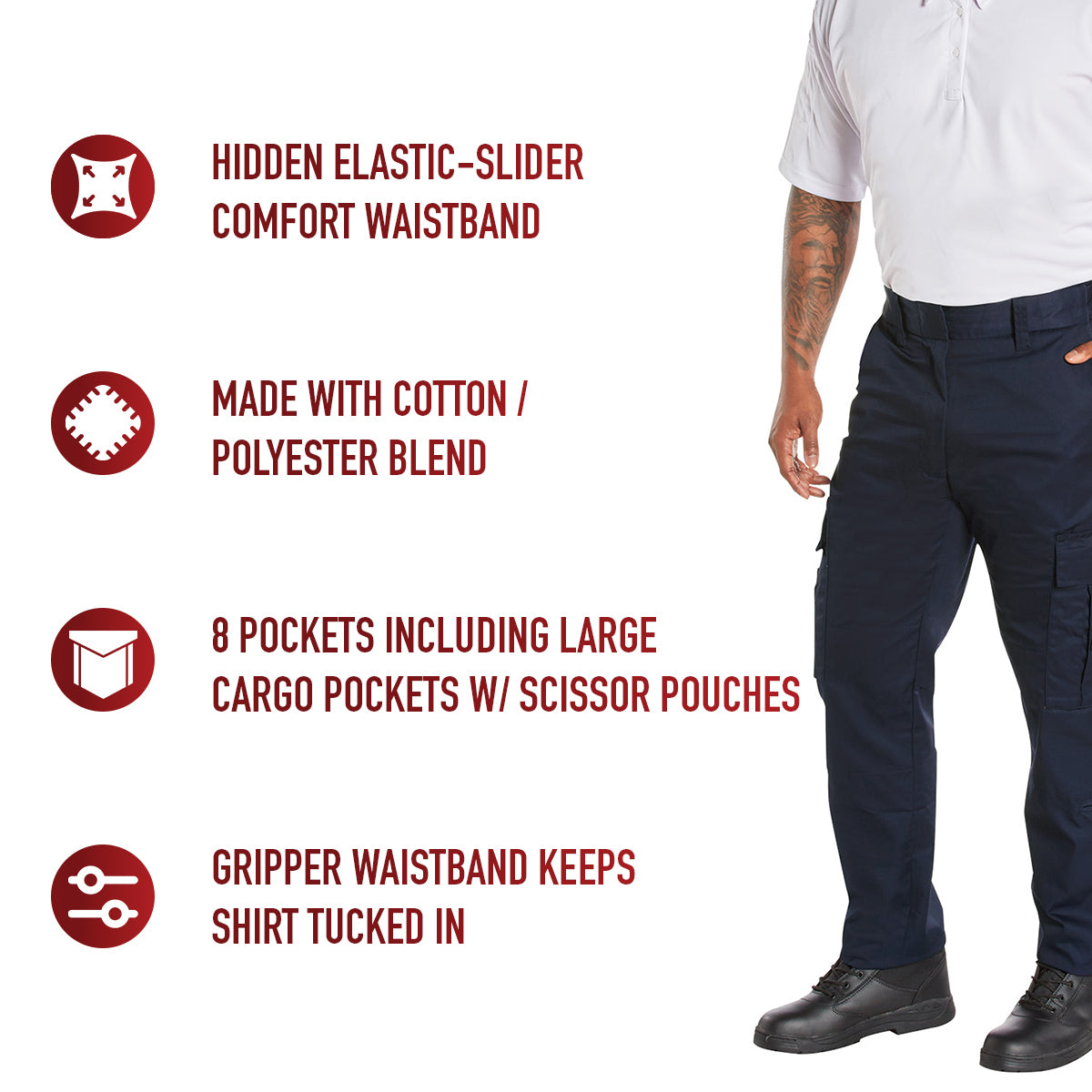 Rothco Deluxe EMT (Emergency Medical Technician) Paramedic Pants LARSON TACTICAL SUPPLY