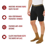 Rothco Moisture Wicking Performance Boxer Shorts LARSON TACTICAL SUPPLY
