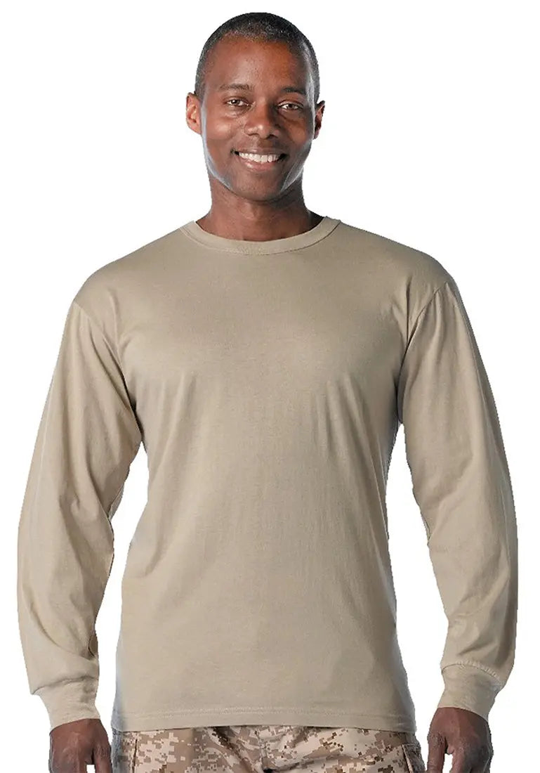Rothco Moisture Wicking Long Sleeve T-Shirt LARSON TACTICAL SUPPLY