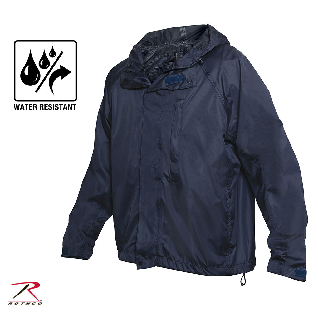 Rothco Packable Rain Jacket LARSON TACTICAL SUPPLY