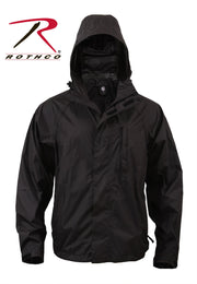 Rothco Packable Rain Jacket LARSON TACTICAL SUPPLY