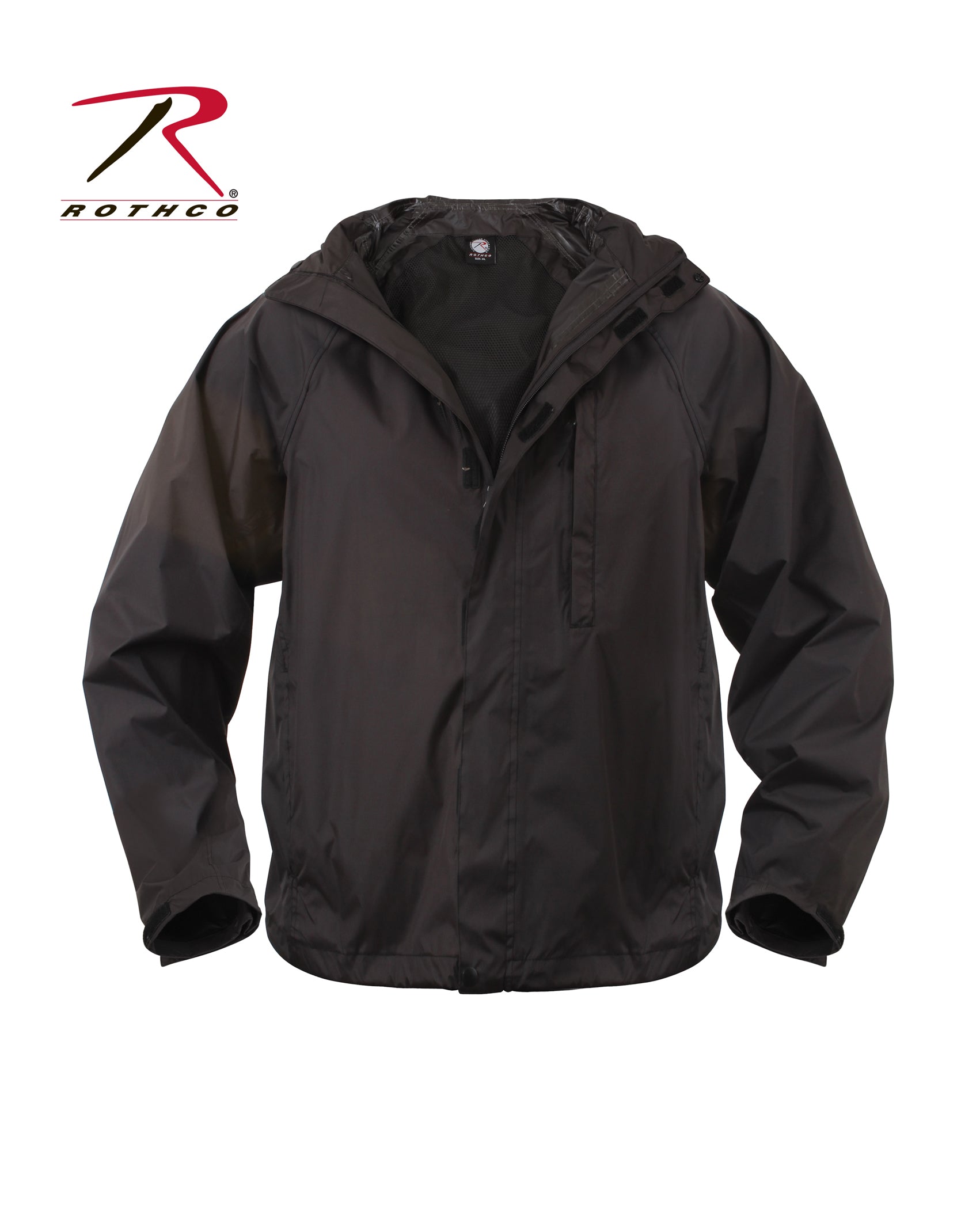 Rothco Packable Rain Jacket LARSON TACTICAL SUPPLY