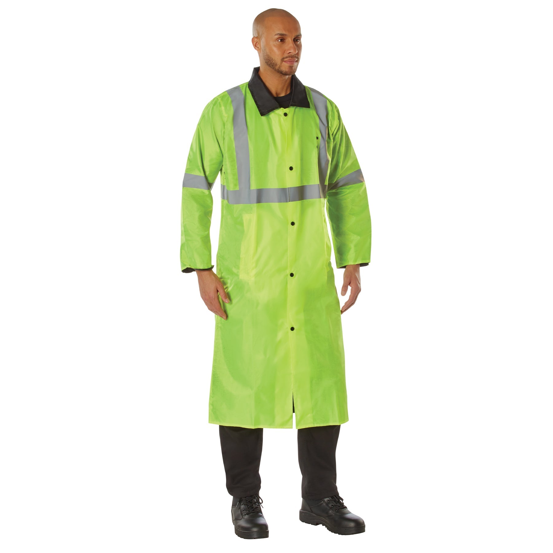 Rothco Reversible Reflective Rain Parka LARSON TACTICAL SUPPLY