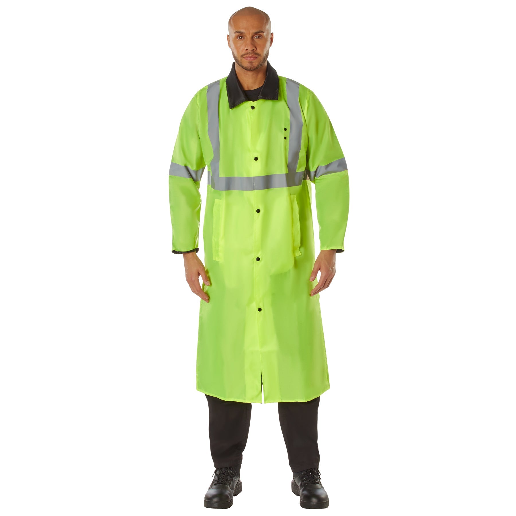 Rothco Reversible Reflective Rain Parka LARSON TACTICAL SUPPLY