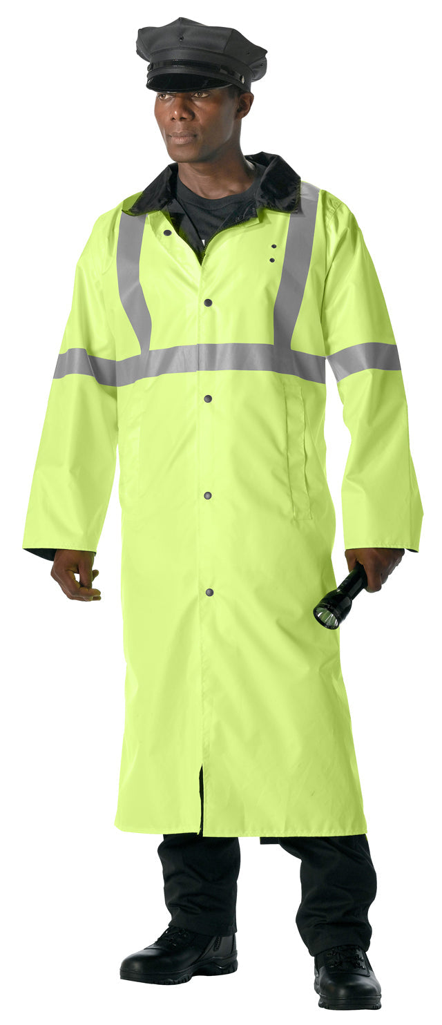 Rothco Reversible Reflective Rain Parka LARSON TACTICAL SUPPLY