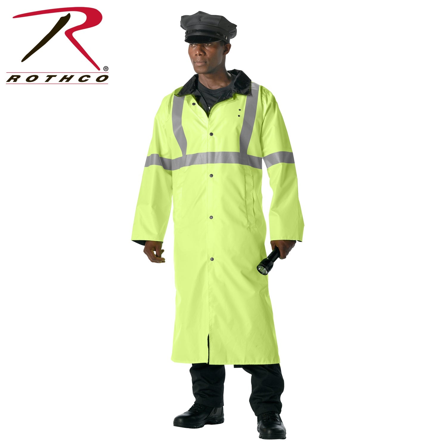 Rothco Reversible Reflective Rain Parka LARSON TACTICAL SUPPLY