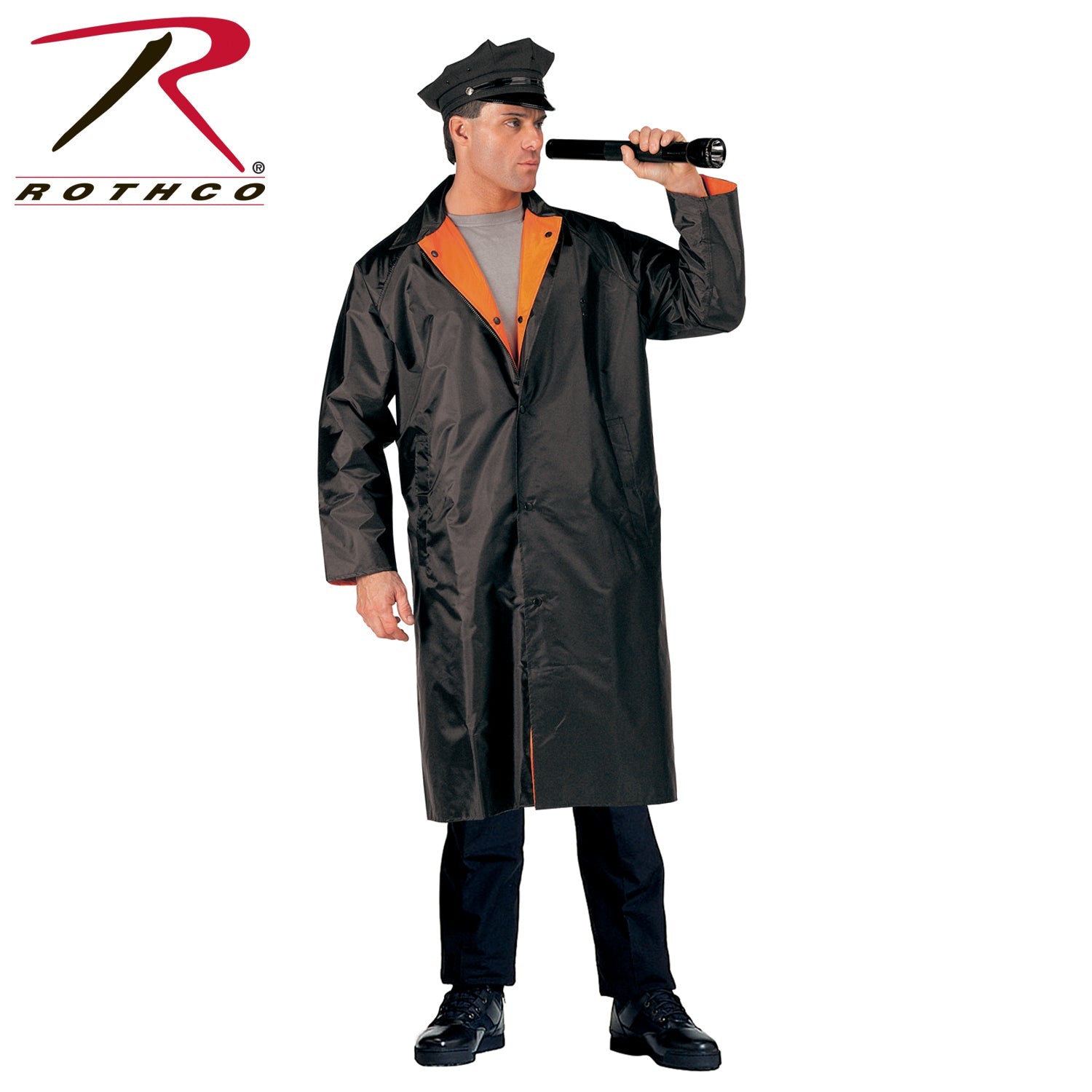 Rothco Reversible Reflective Rain Parka LARSON TACTICAL SUPPLY