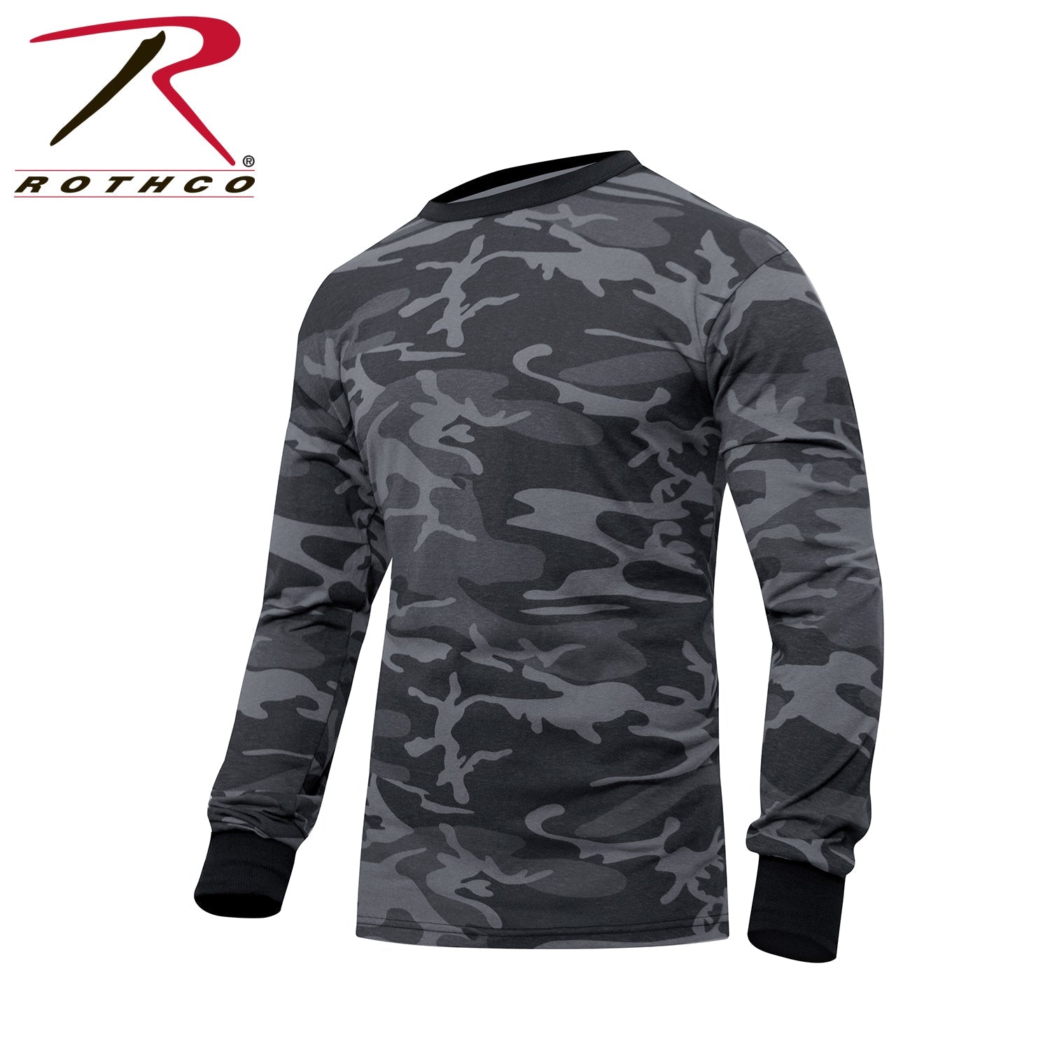 Rothco Long Sleeve Color Camo T-Shirt LARSON TACTICAL SUPPLY