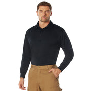 Rothco Long Sleeve Tactical Performance Polo LARSON TACTICAL SUPPLY