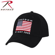 Rothco Freedom Is Not Free Low Profile Cap LARSON TACTICAL SUPPLY
