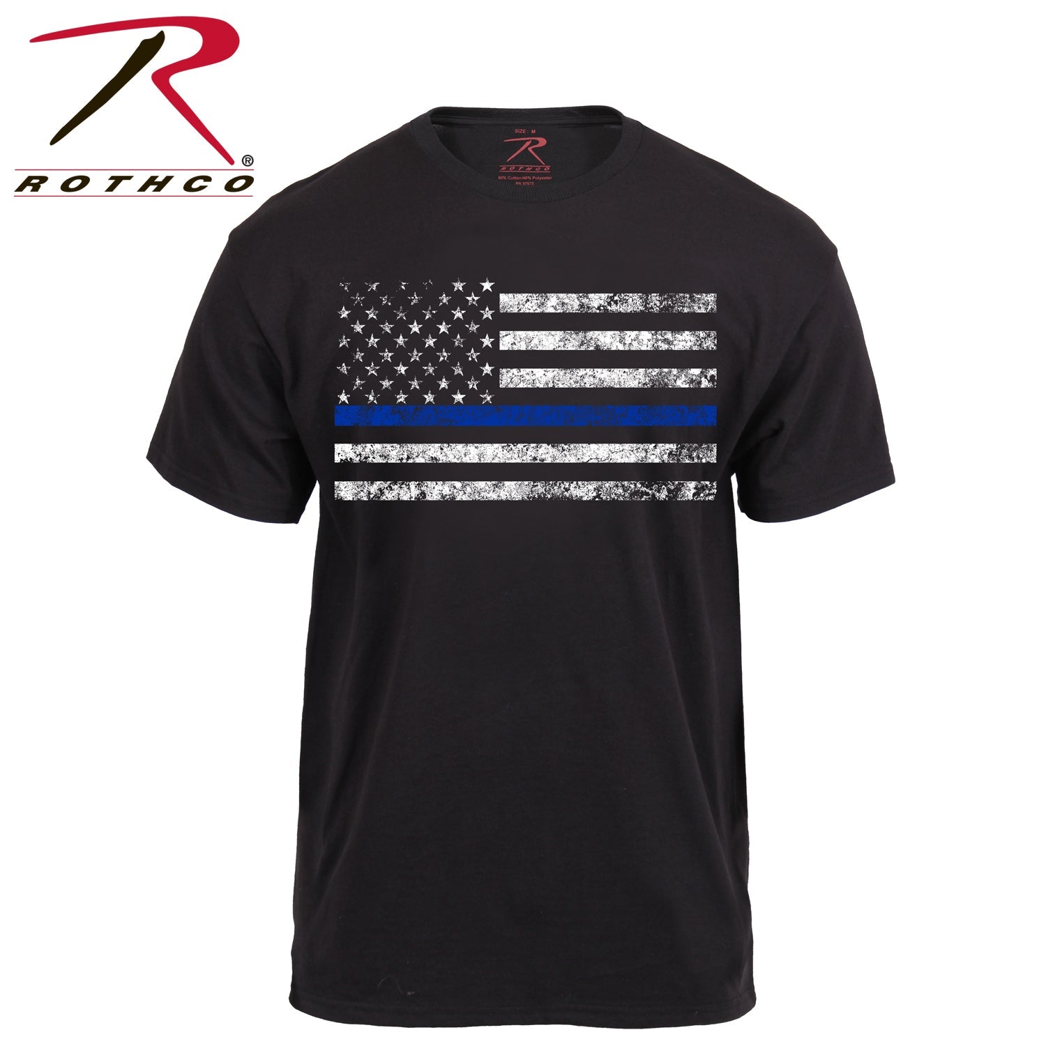 Rothco Thin Blue Line T-Shirt LARSON TACTICAL SUPPLY
