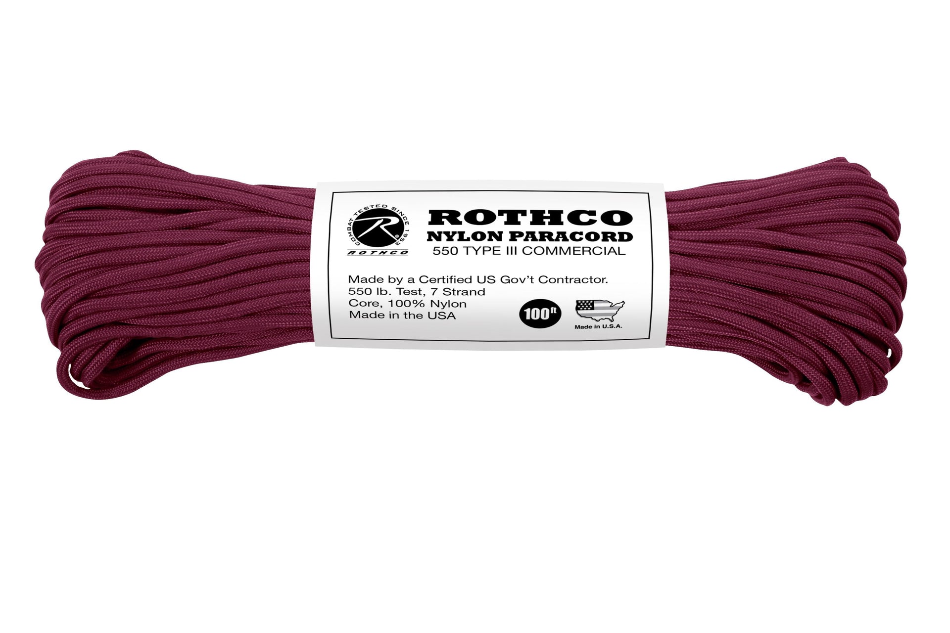 Rothco Nylon Paracord Type III 550 LB LARSON TACTICAL SUPPLY