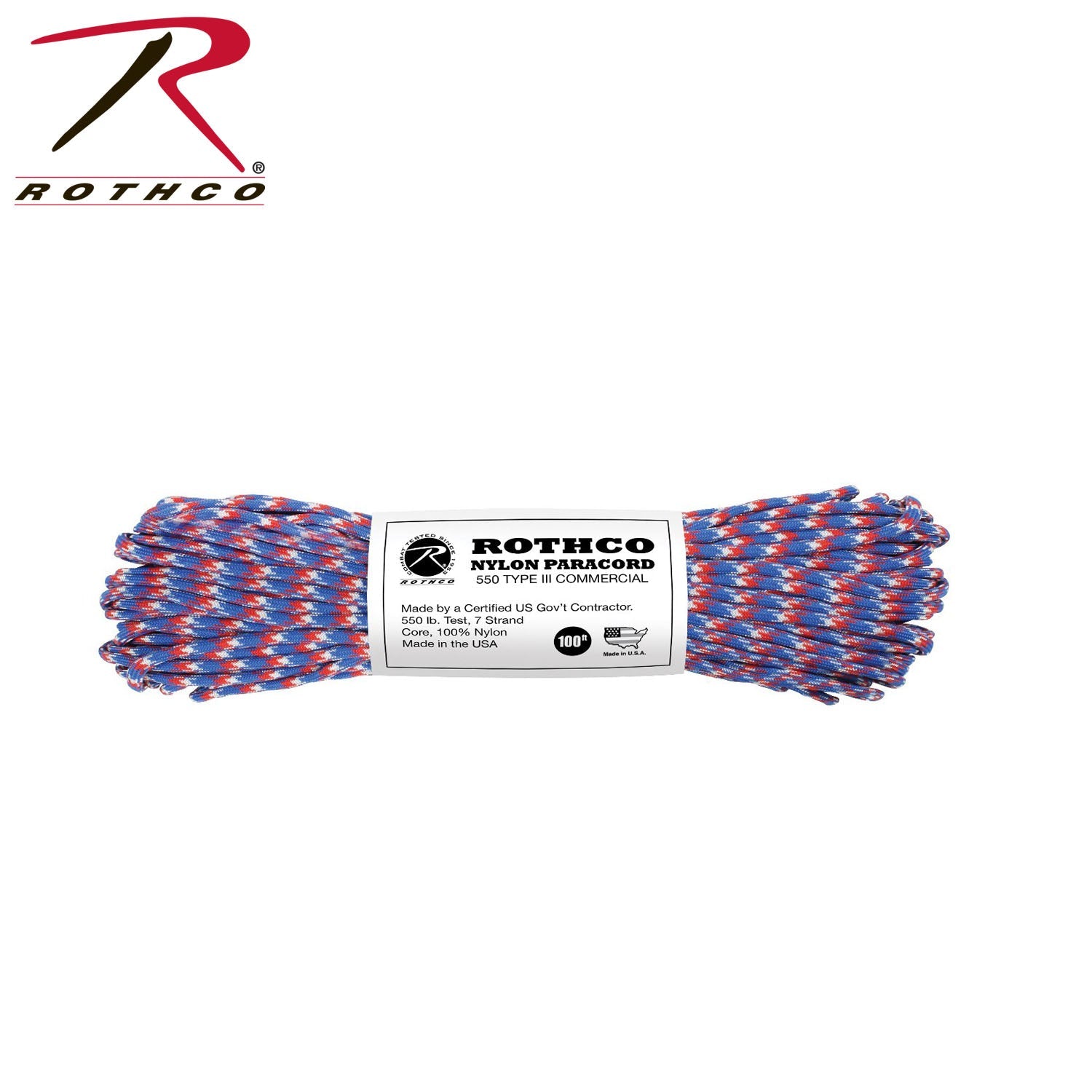 Rothco Nylon Paracord Type III 550 LB LARSON TACTICAL SUPPLY