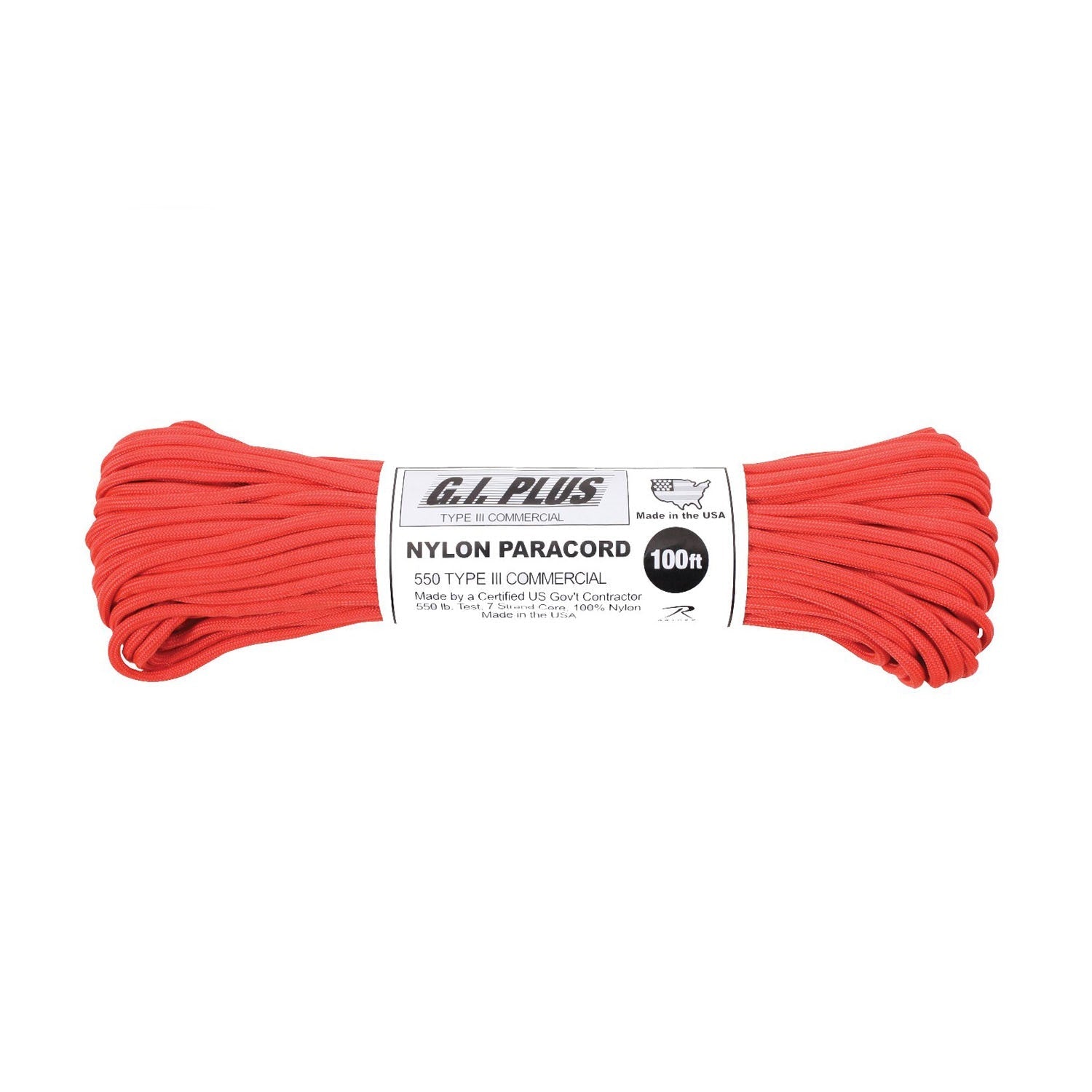 Rothco Nylon Paracord Type III 550 LB LARSON TACTICAL SUPPLY