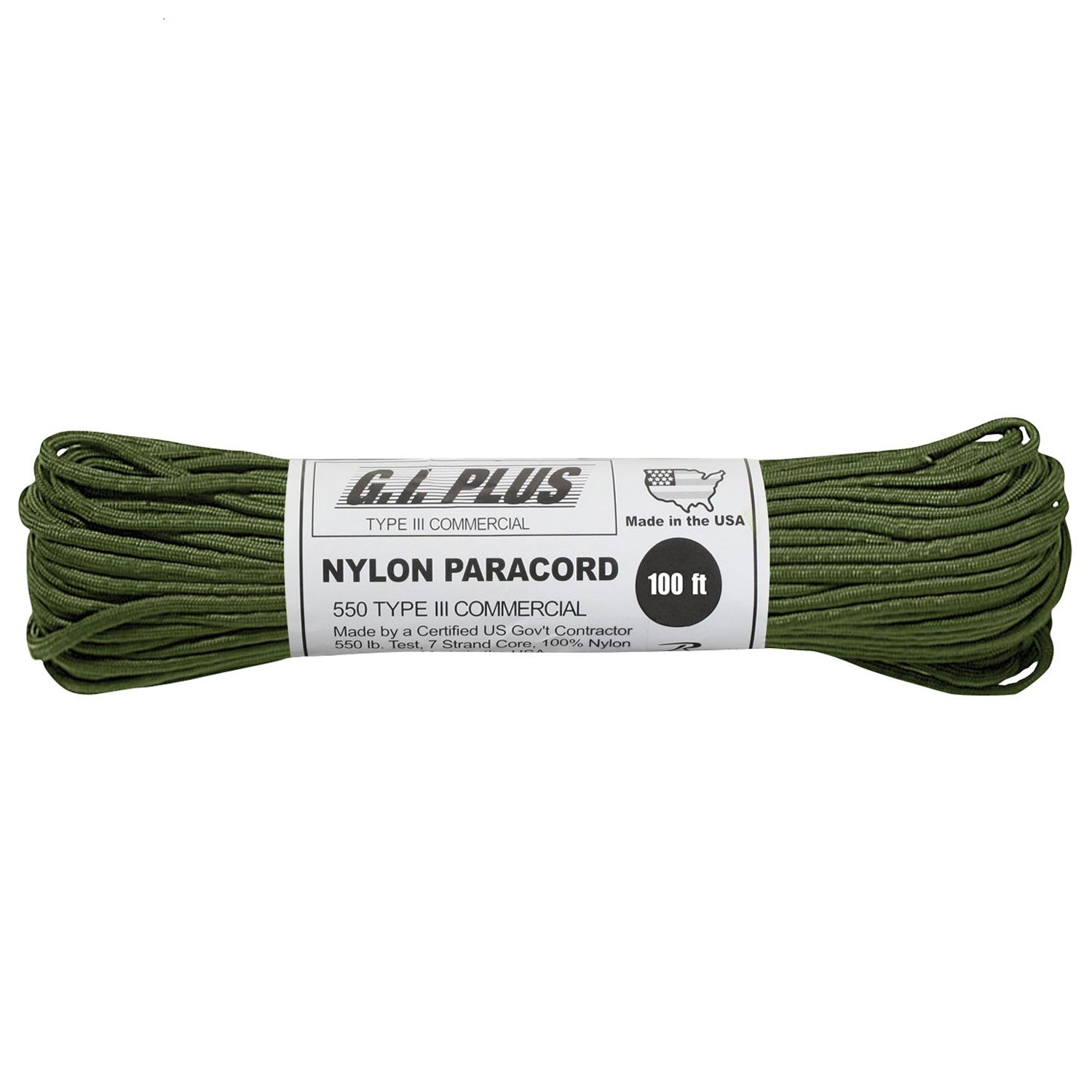 Rothco Nylon Paracord Type III 550 LB LARSON TACTICAL SUPPLY