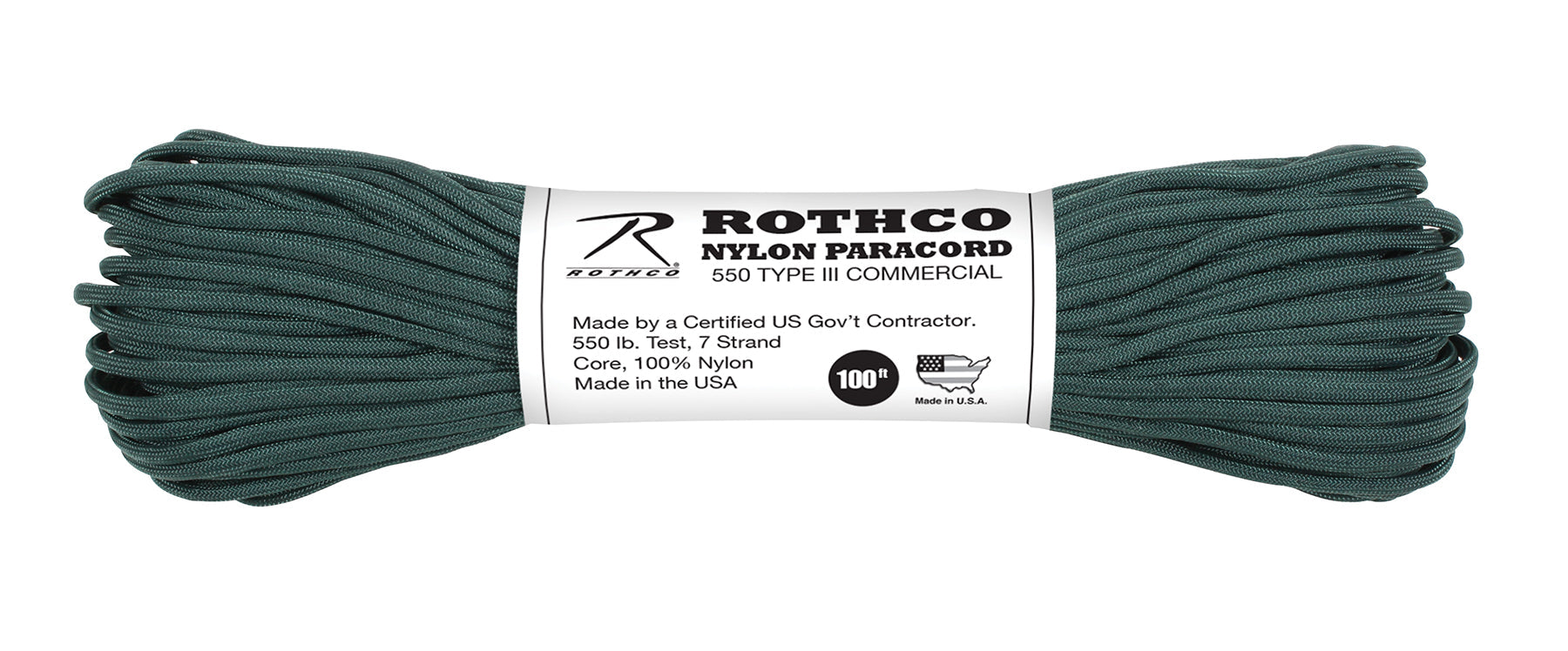 Rothco Nylon Paracord Type III 550 LB LARSON TACTICAL SUPPLY