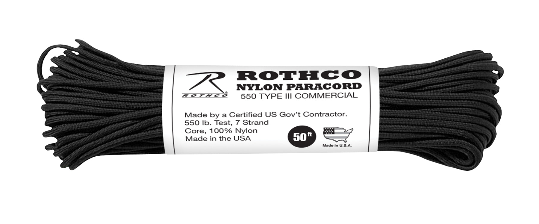 Rothco Nylon Paracord Type III 550 LB LARSON TACTICAL SUPPLY