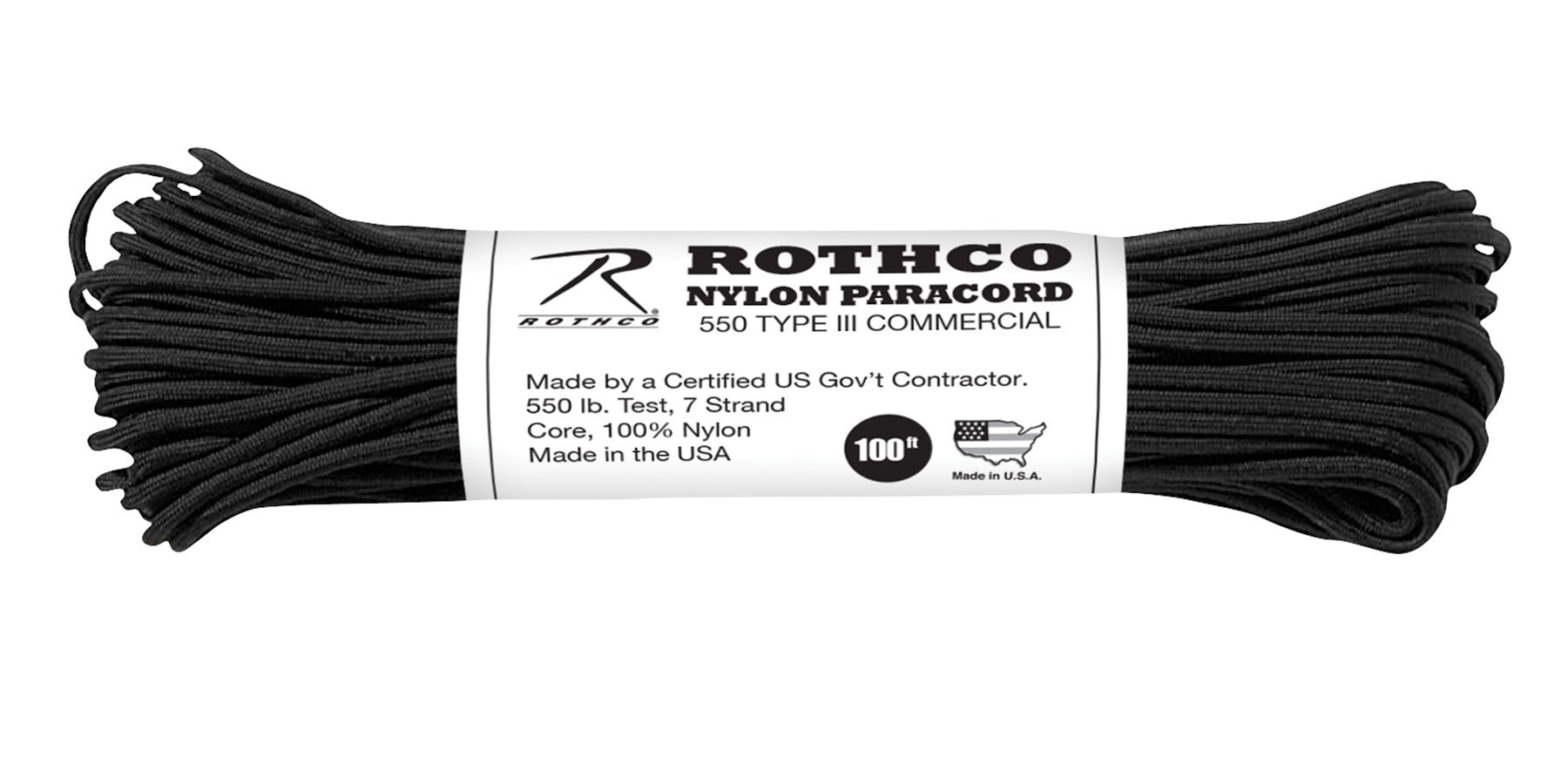 Rothco Nylon Paracord Type III 550 LB LARSON TACTICAL SUPPLY