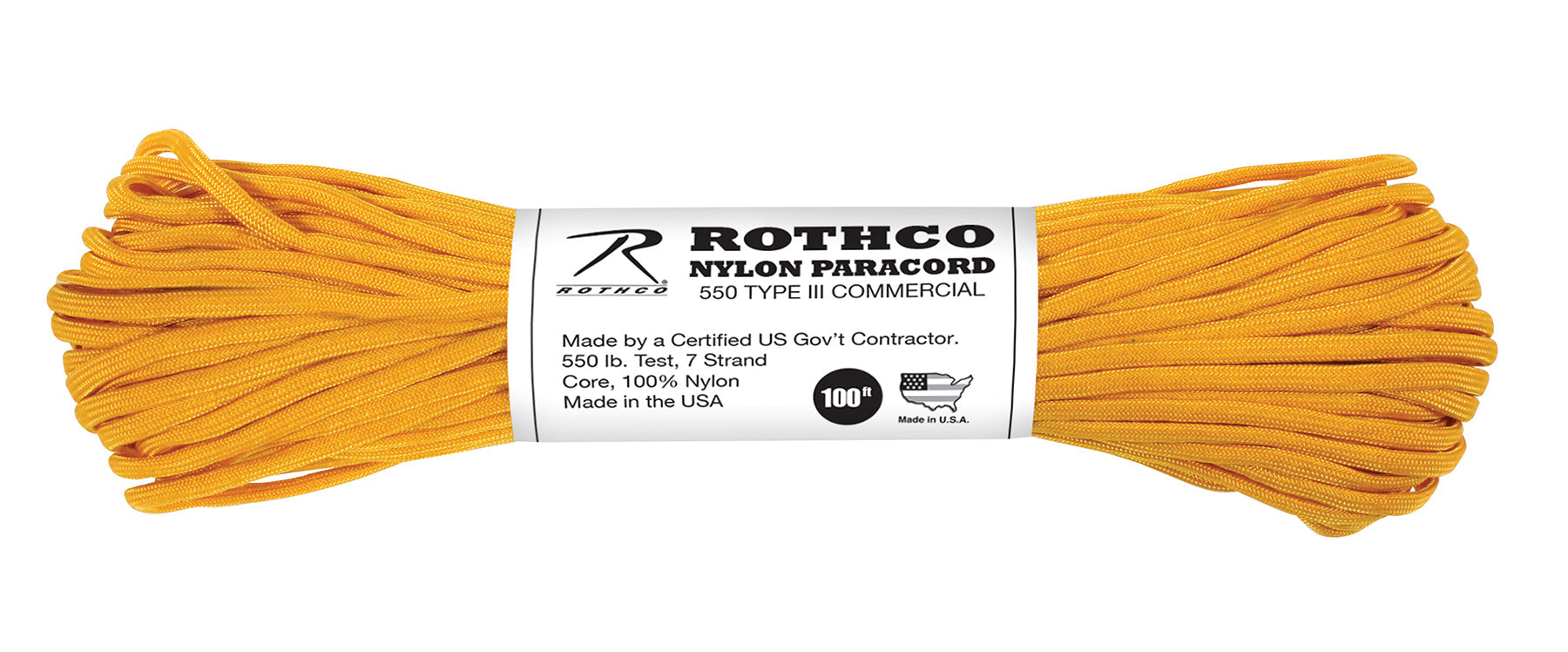 Rothco Nylon Paracord Type III 550 LB LARSON TACTICAL SUPPLY