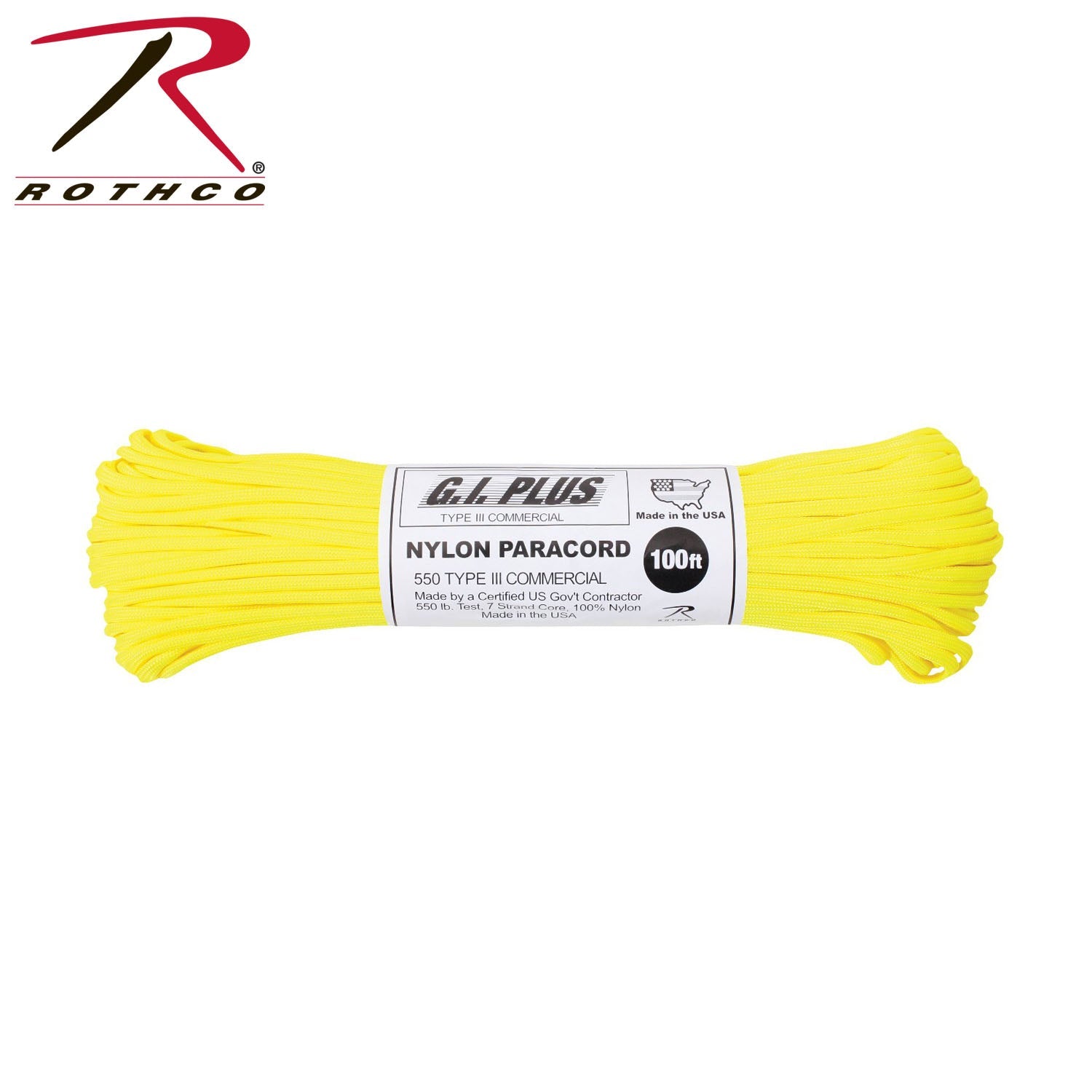 Rothco Nylon Paracord Type III 550 LB LARSON TACTICAL SUPPLY