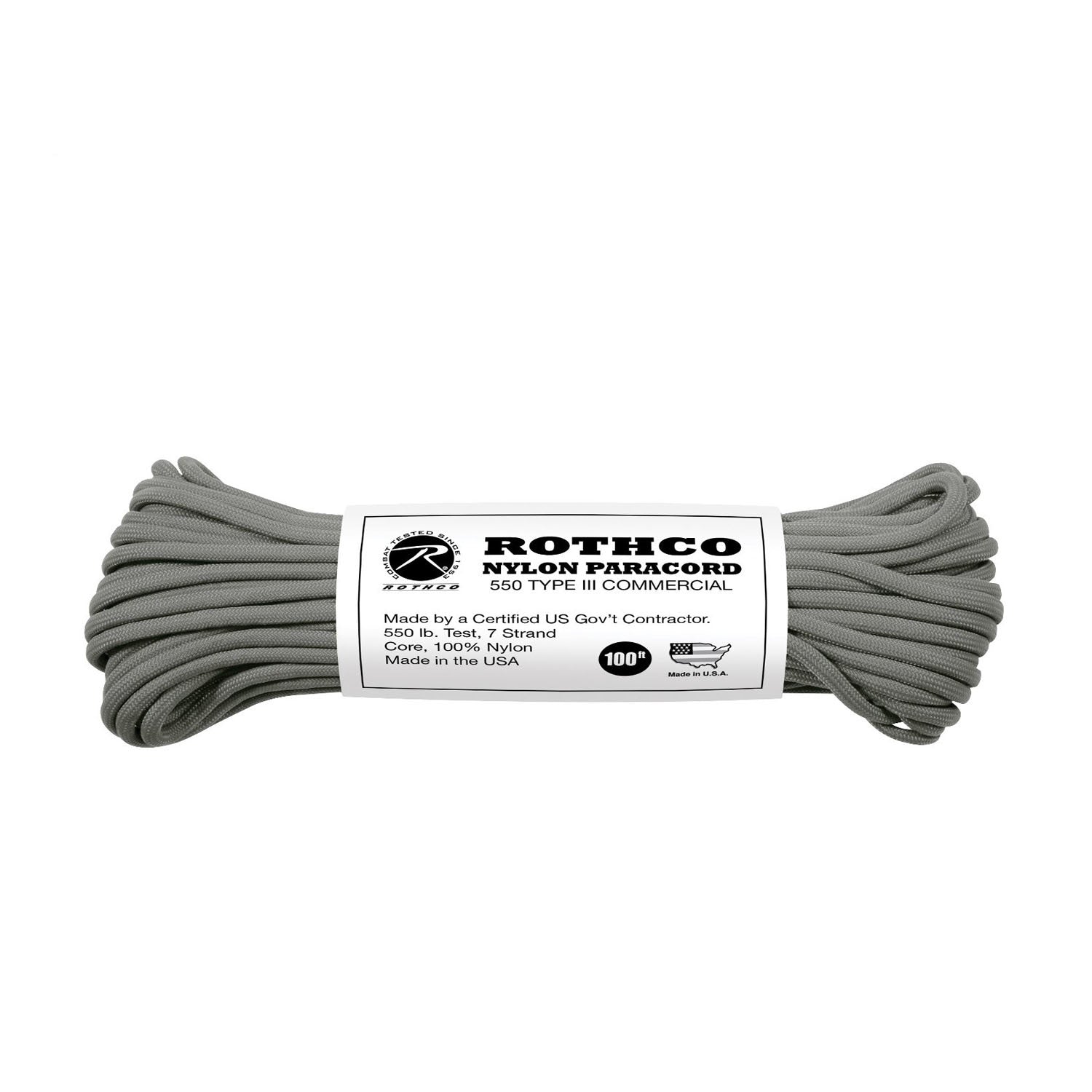 Rothco Nylon Paracord Type III 550 LB LARSON TACTICAL SUPPLY