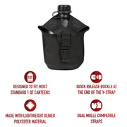 Rothco MOLLE Compatible 1 Quart Canteen Pouch / Cover LARSON TACTICAL SUPPLY