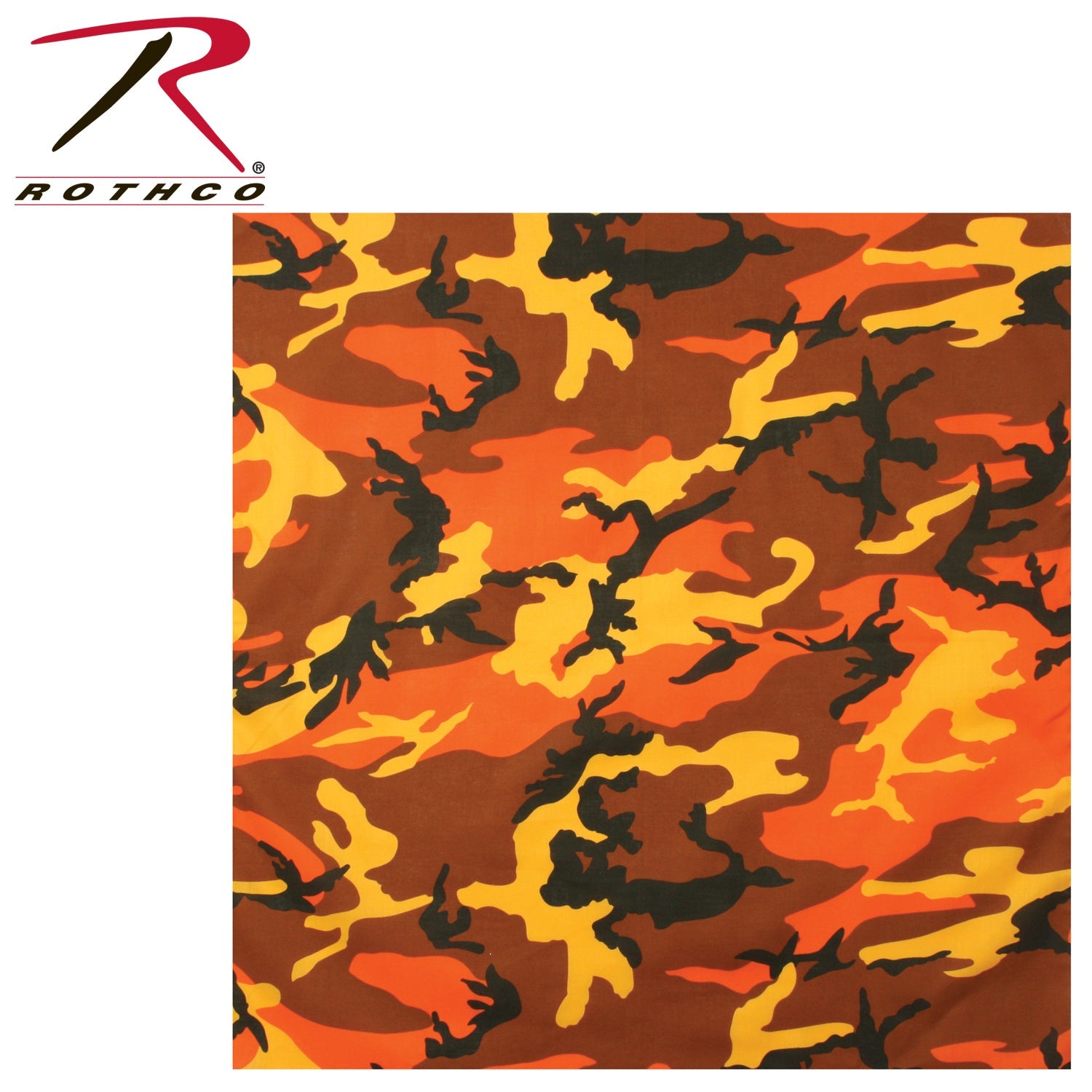 Rothco Colored Camo Bandana LARSON TACTICAL SUPPLY