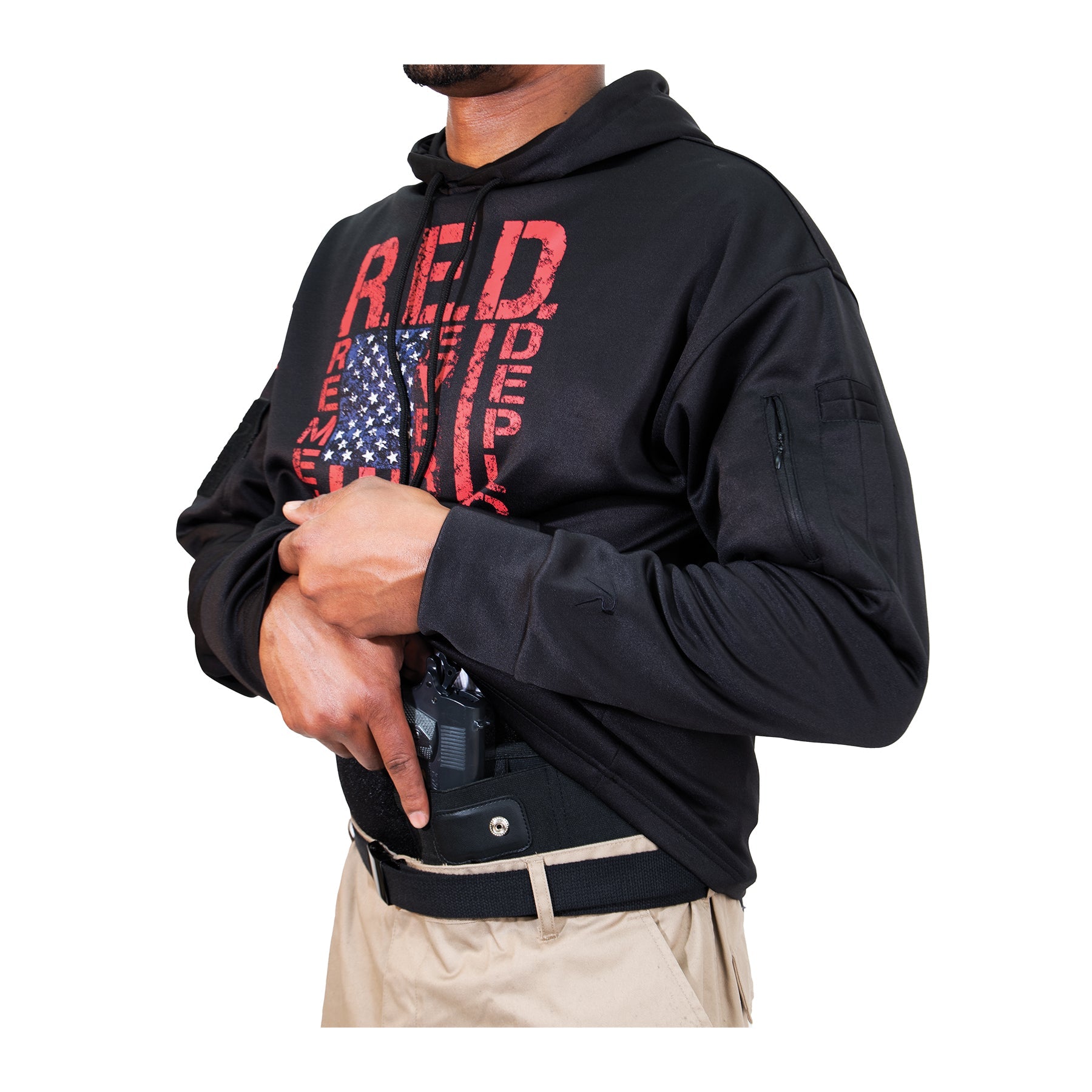 Rothco Concealed Carry R.E.D. (Remember Everyone Deployed) Hoodie LARSON TACTICAL SUPPLY