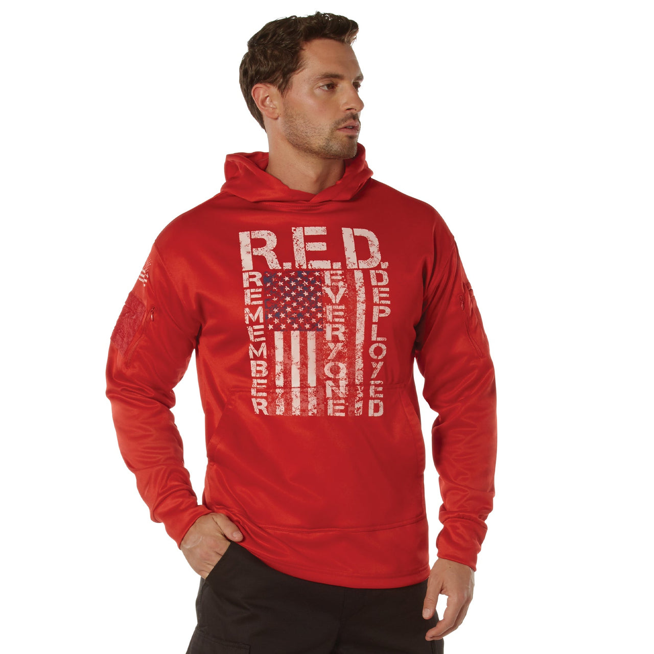 Rothco Concealed Carry R.E.D. (Remember Everyone Deployed) Hoodie LARSON TACTICAL SUPPLY