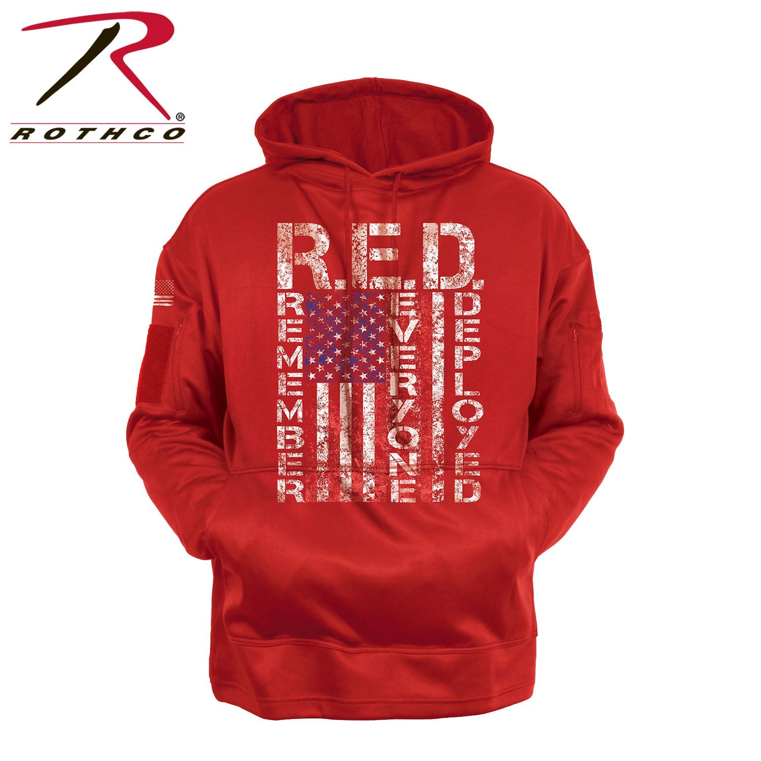 Rothco Concealed Carry R.E.D. (Remember Everyone Deployed) Hoodie LARSON TACTICAL SUPPLY