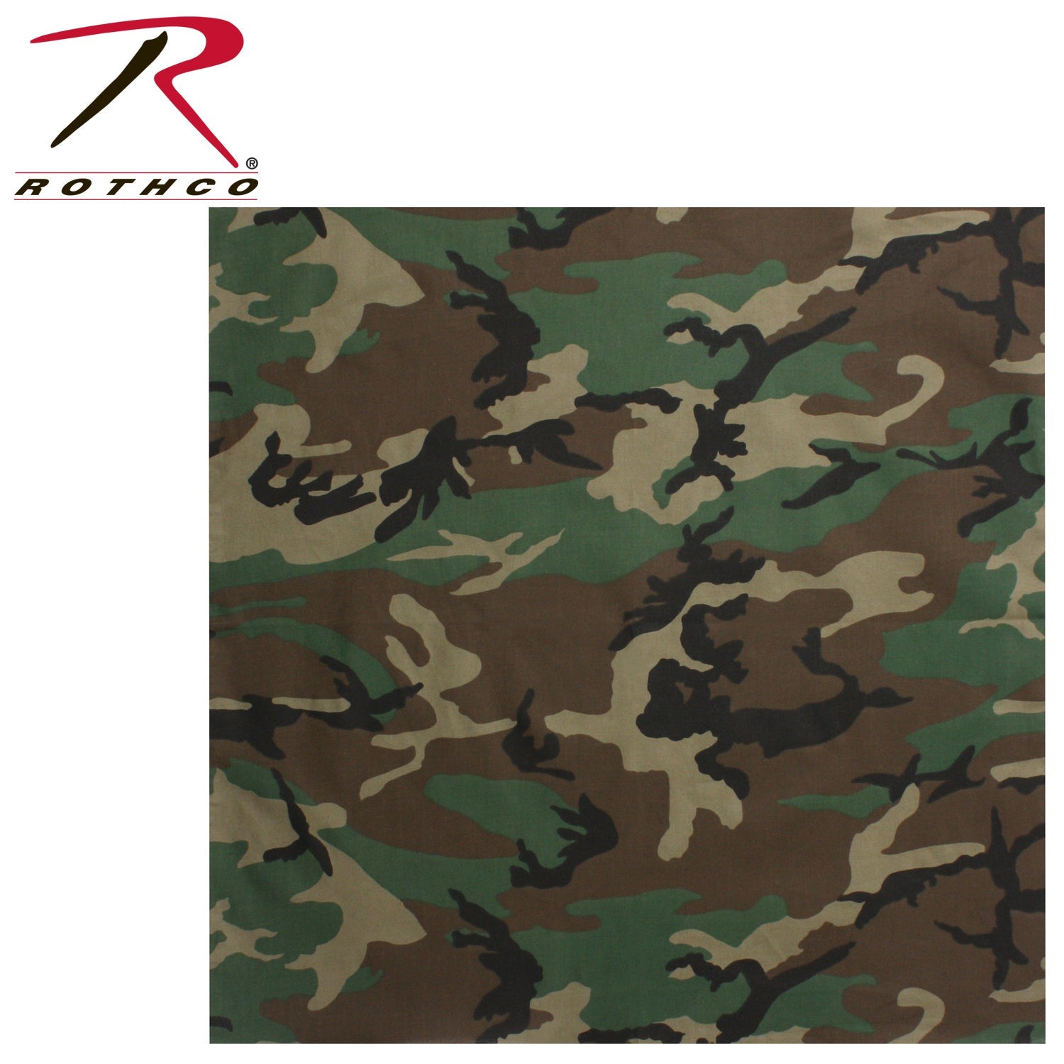 Rothco Classic Camo Bandana LARSON TACTICAL SUPPLY
